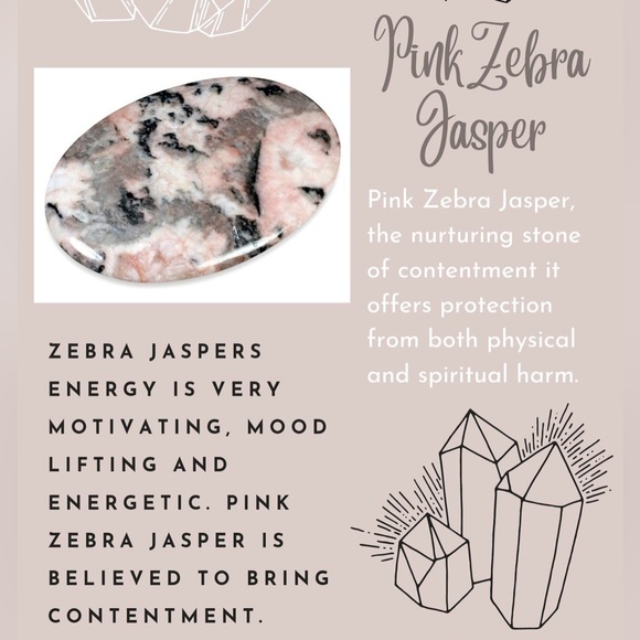 BOGO FREE Natural Pink Zebra Stone Bracelet 😍 - Picture 8 of 8